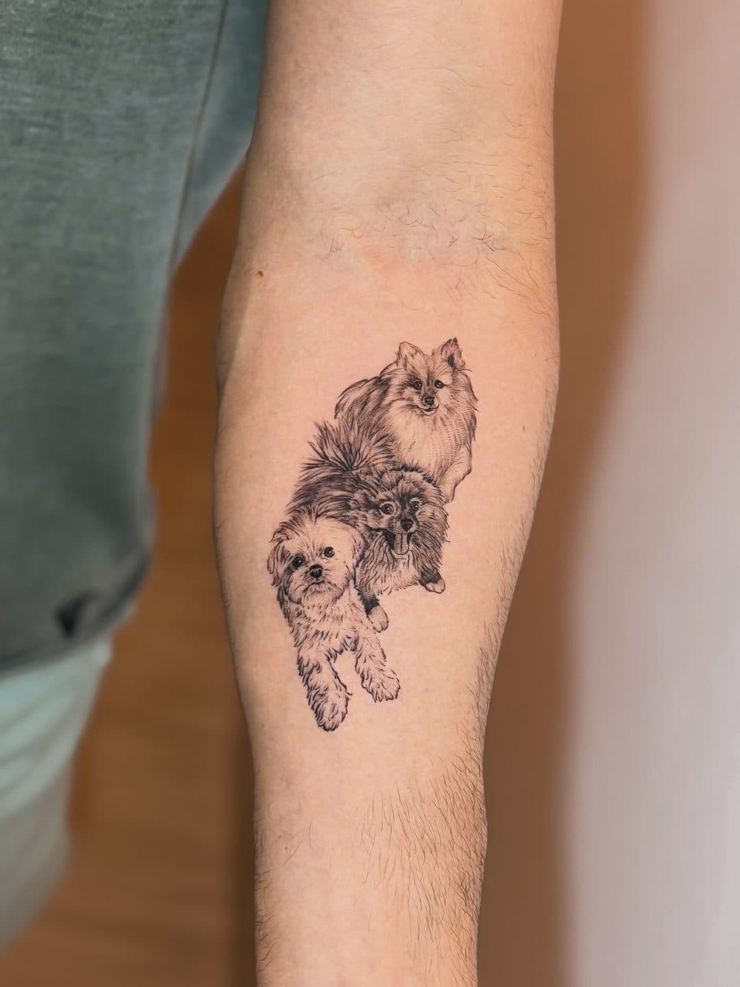Tatuagem de homenagem: Três de uma vez, por @ramonximenes.tattoo